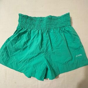 J.Crew Re-imagined Women's XS Smocked Waistband Shorts Beach‎ Cover Up Green